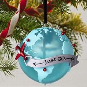 Next Stop: Adventure 2019 Hallmark Keepsake Christmas Ornament w/ Box Wanderlust